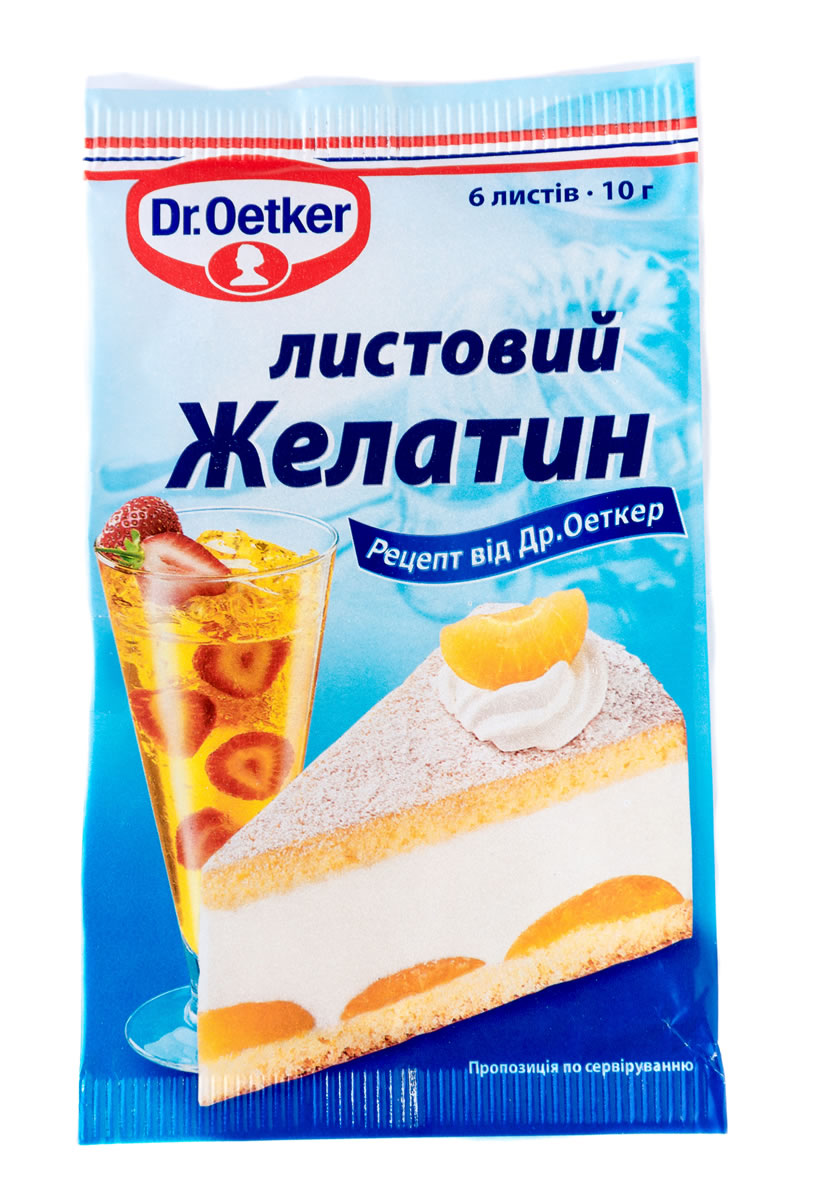 Пирог с желе dr oetker